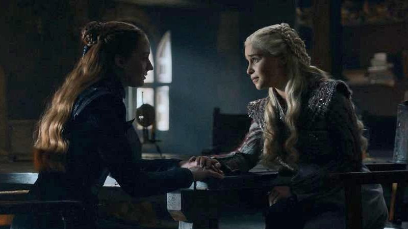 Sansa and Dany’s brewing divide continues to linger.